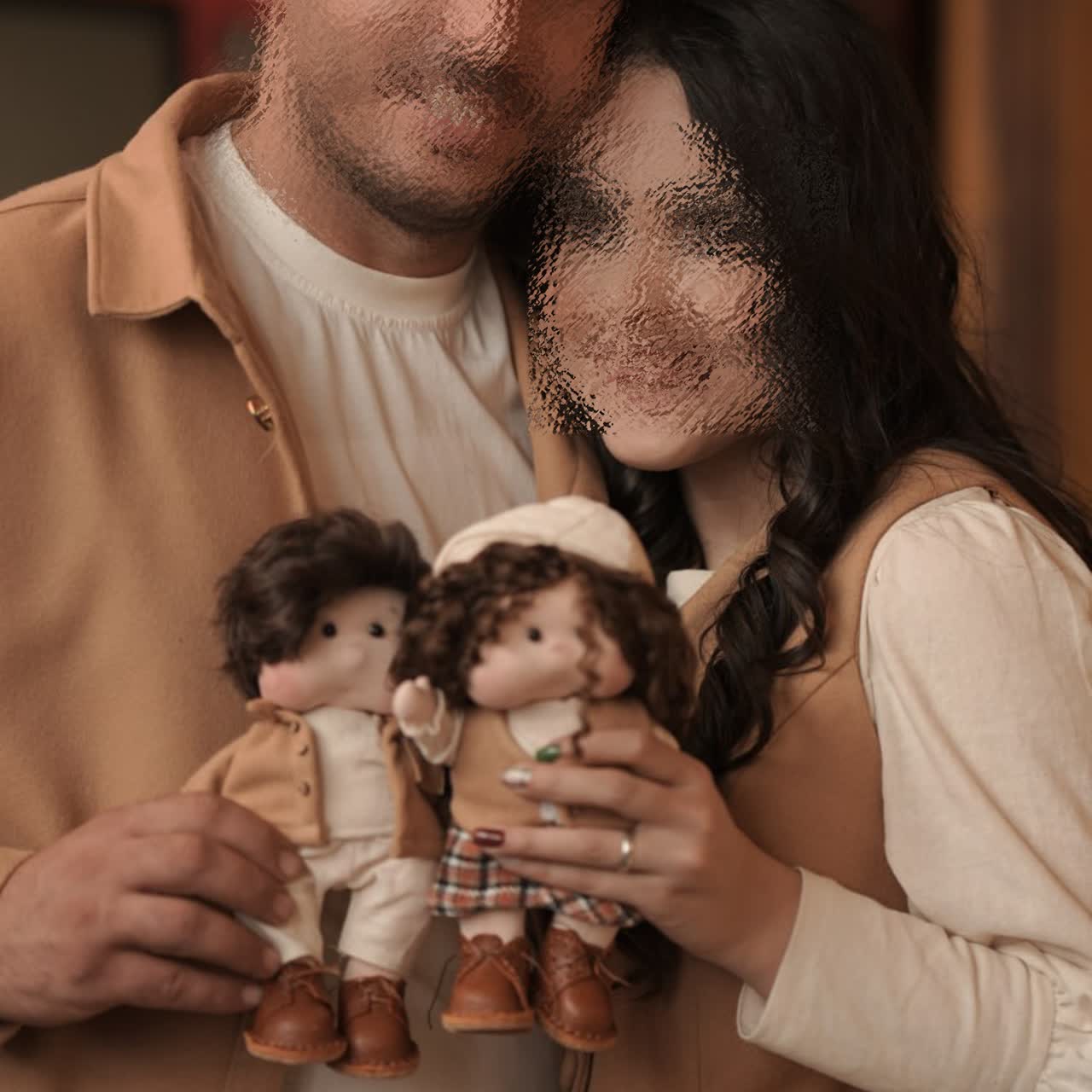 عروسک 25 سانتی لپ سنجابی شخصی سازی شده